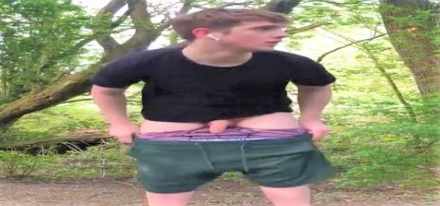 Popular youtuber take off shorts